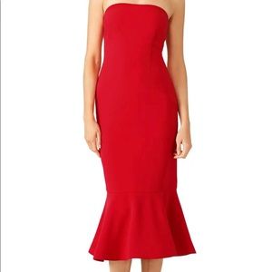 Cinq a Sept Red Luna dress